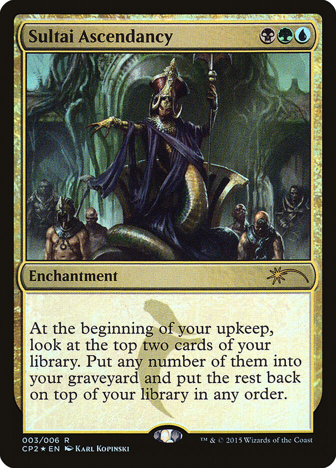 Ascendência Sultai / Sultai Ascendancy - Magic: The Gathering - MoxLand