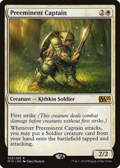 Capitão Preeminente / Preeminent Captain - Magic: The Gathering - MoxLand
