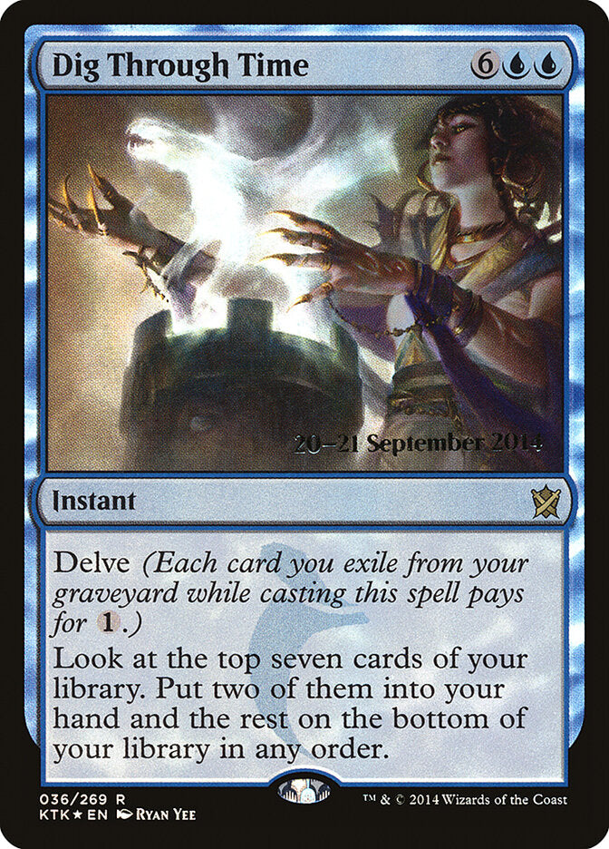 Revirar o Tempo / Dig Through Time - Magic: The Gathering - MoxLand