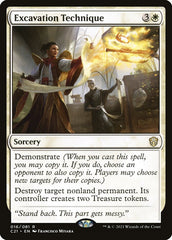 Técnica de Escavação / Excavation Technique - Magic: The Gathering - MoxLand