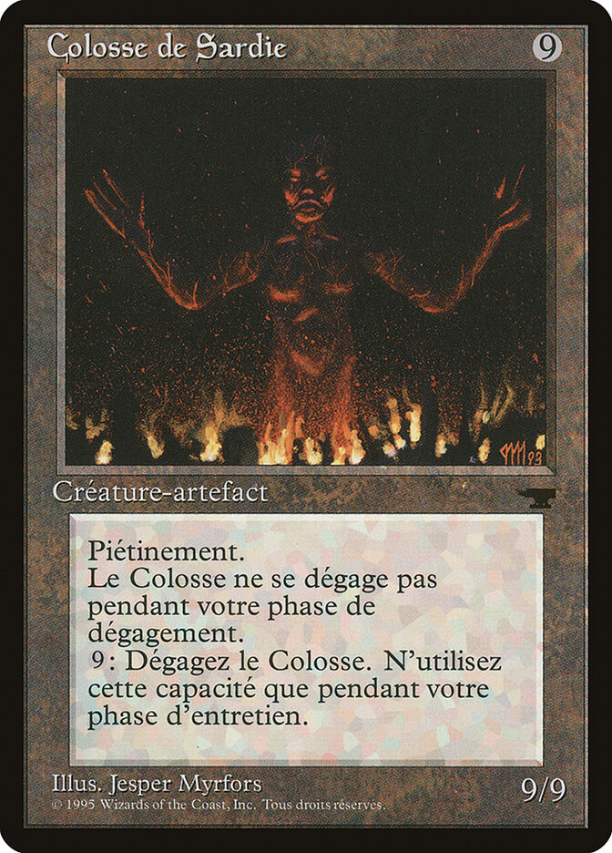 Colosso de Sardia / Colossus of Sardia - Magic: The Gathering - MoxLand