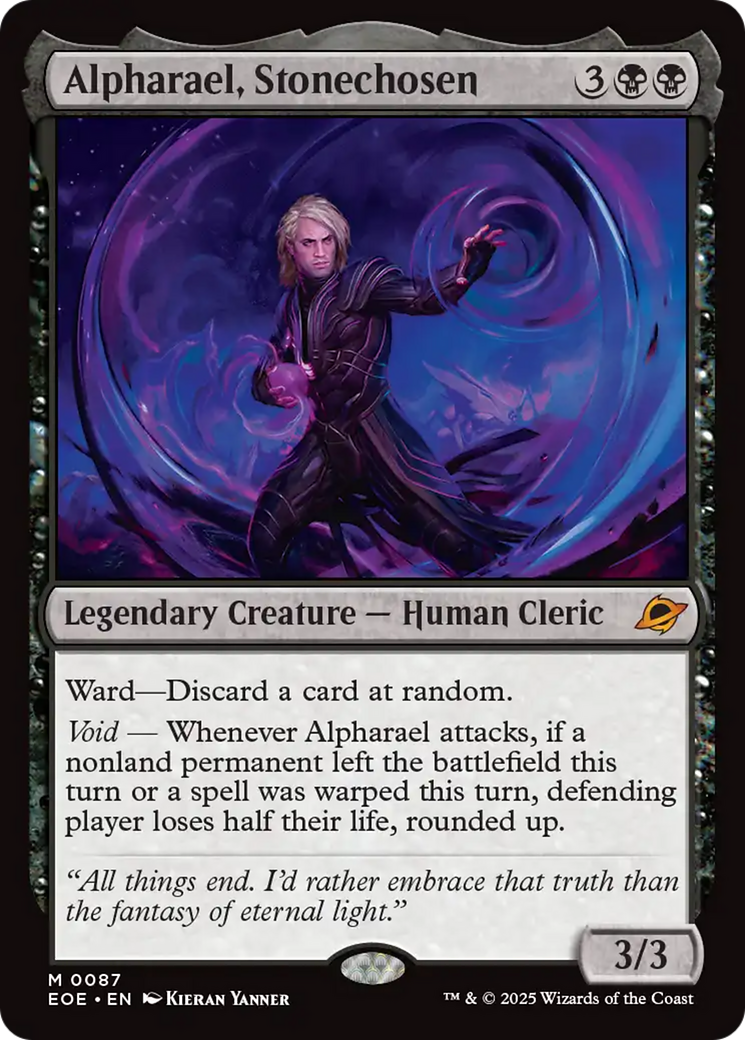 Alpharael, Escolhido pela Pedra / Alpharael, Stonechosen - Magic: The Gathering - MoxLand