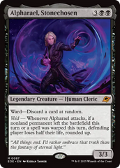 Alpharael, Escolhido pela Pedra / Alpharael, Stonechosen - Magic: The Gathering - MoxLand