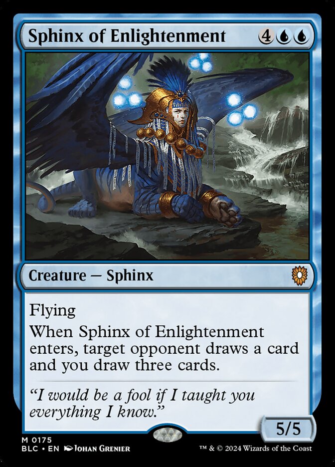 Esfinge da Iluminação / Sphinx of Enlightenment - Magic: The Gathering - MoxLand