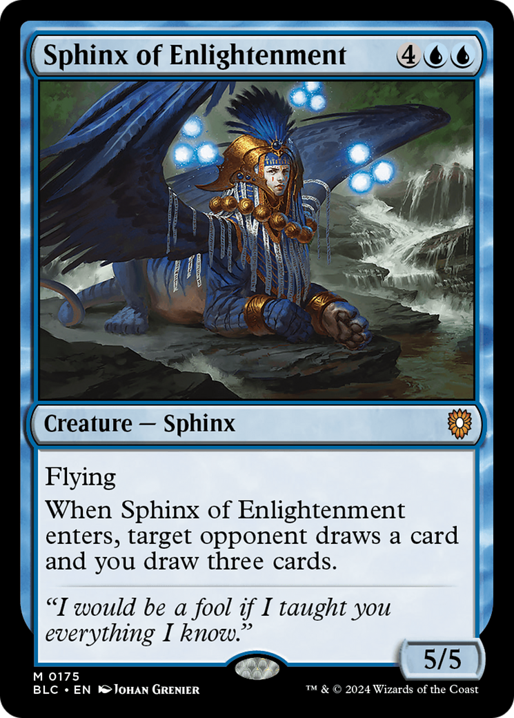 Esfinge da Iluminação / Sphinx of Enlightenment - Magic: The Gathering - MoxLand