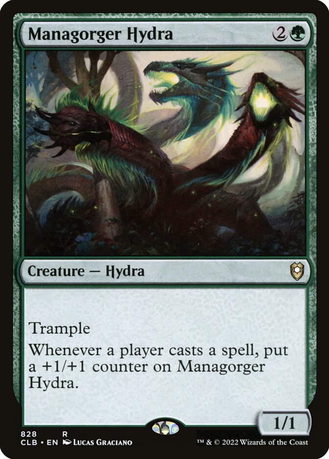 Hidra Devoradora de Mana / Managorger Hydra - Magic: The Gathering - MoxLand