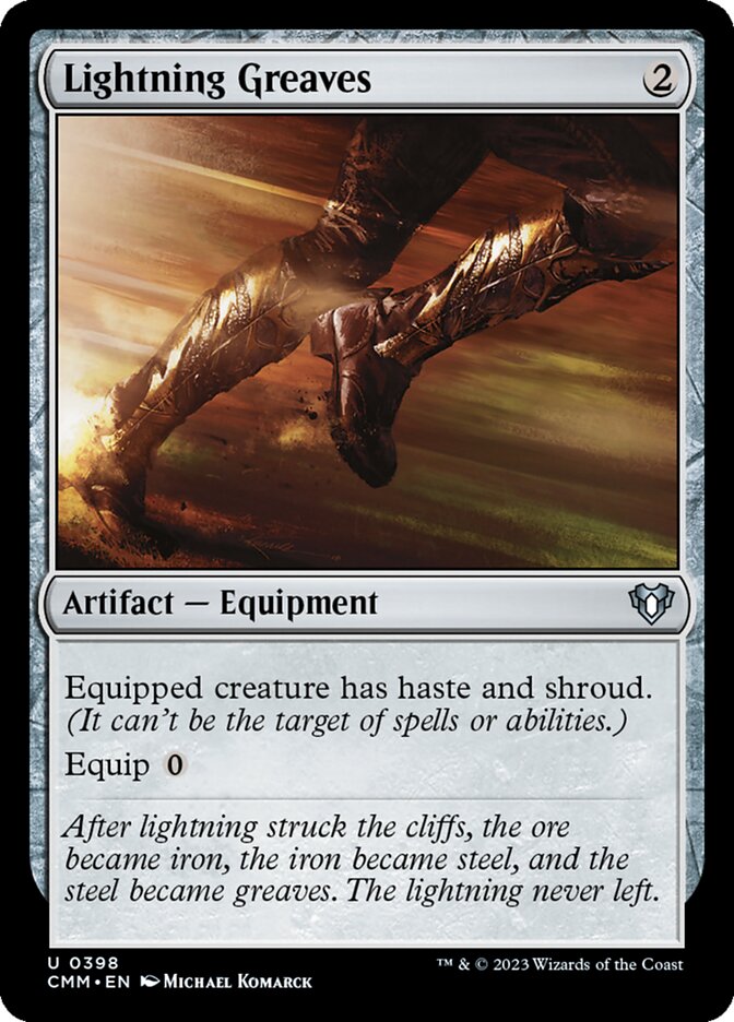 Grevas Faiscantes / Lightning Greaves - Magic: The Gathering - MoxLand