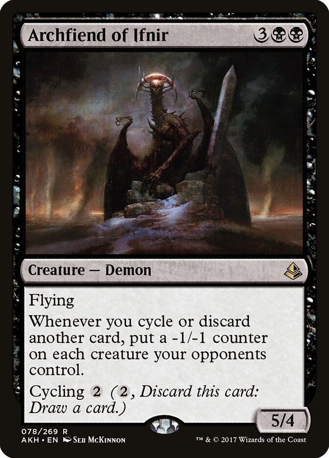 Arquidemônio de Ifnir / Archfiend of Ifnir - Magic: The Gathering - MoxLand