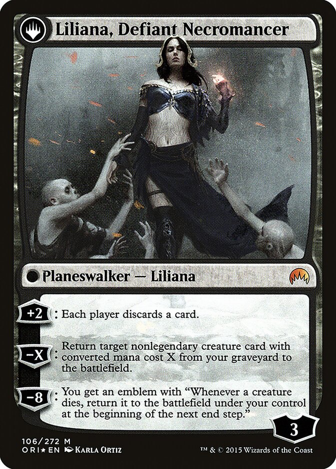 Liliana, Curandeira Herege / Liliana, Heretical Healer - Magic: The Gathering - MoxLand