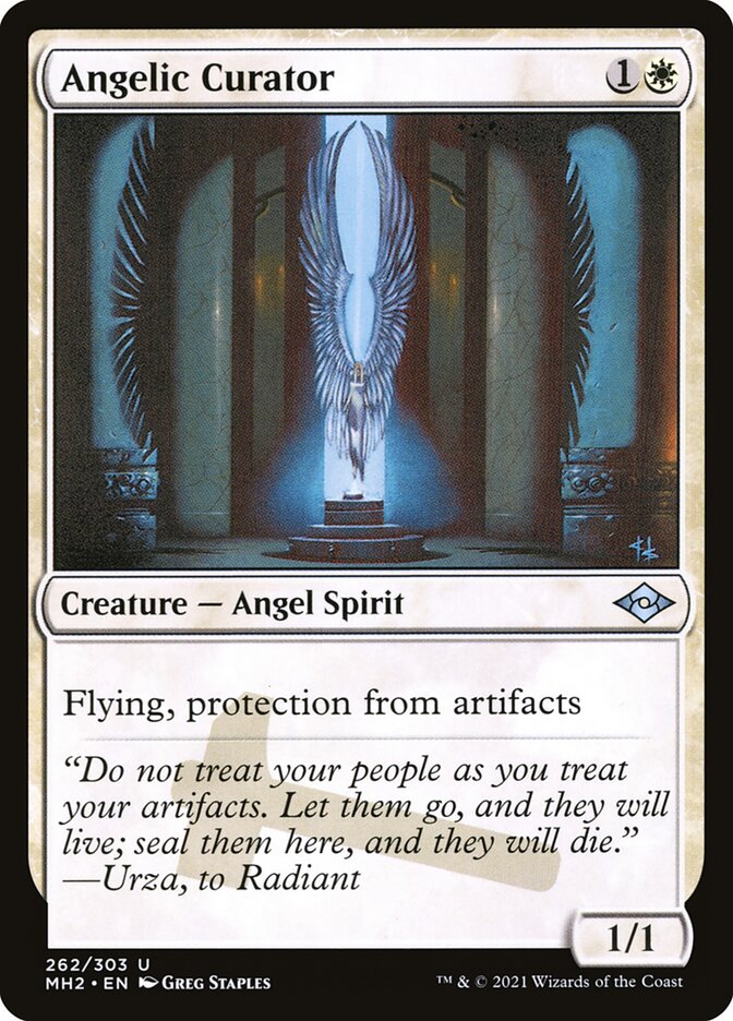 Curador Angelical / Angelic Curator - Magic: The Gathering - MoxLand