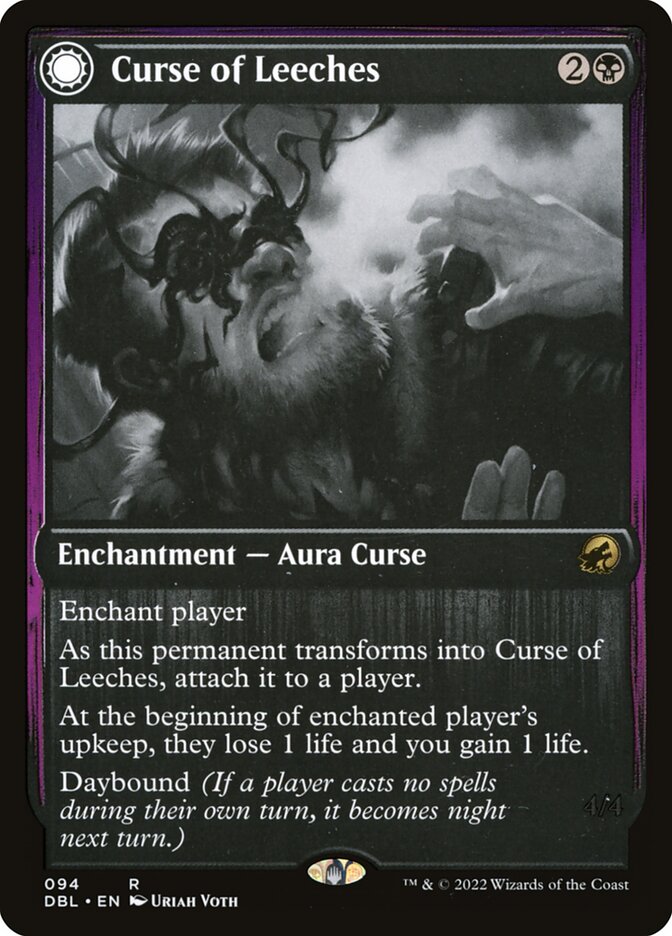 Maldição das Sanguessugas / Curse of Leeches - Magic: The Gathering - MoxLand