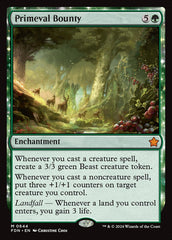 Recompensa Primordial / Primeval Bounty - Magic: The Gathering - MoxLand