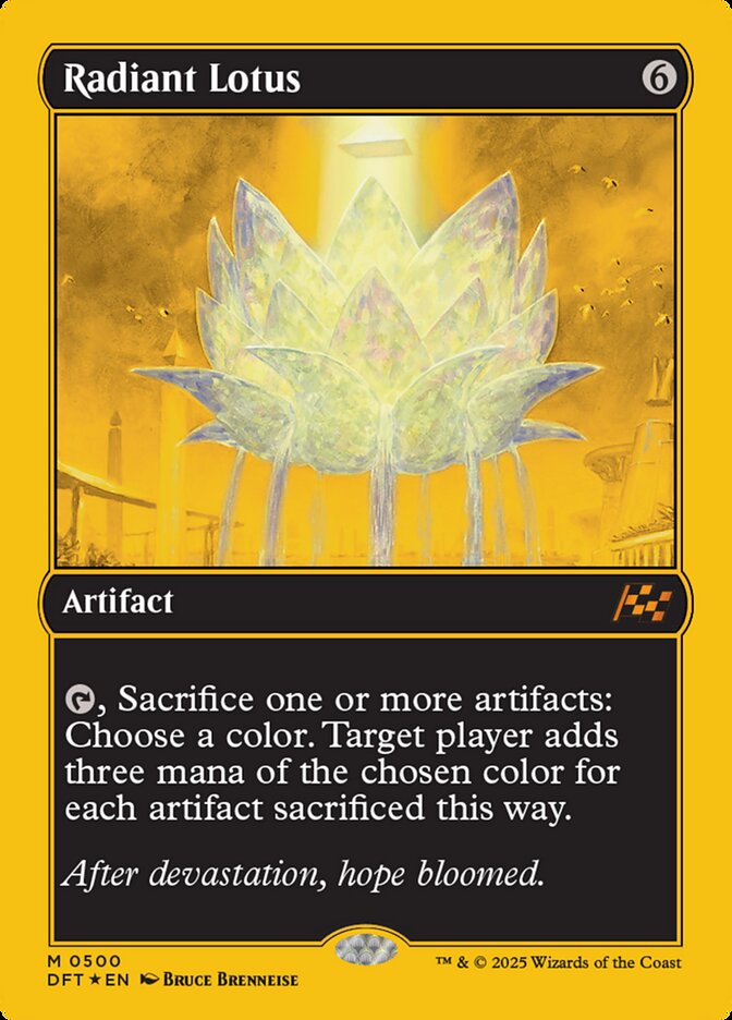 Lótus Radiante / Radiant Lotus - Magic: The Gathering - MoxLand
