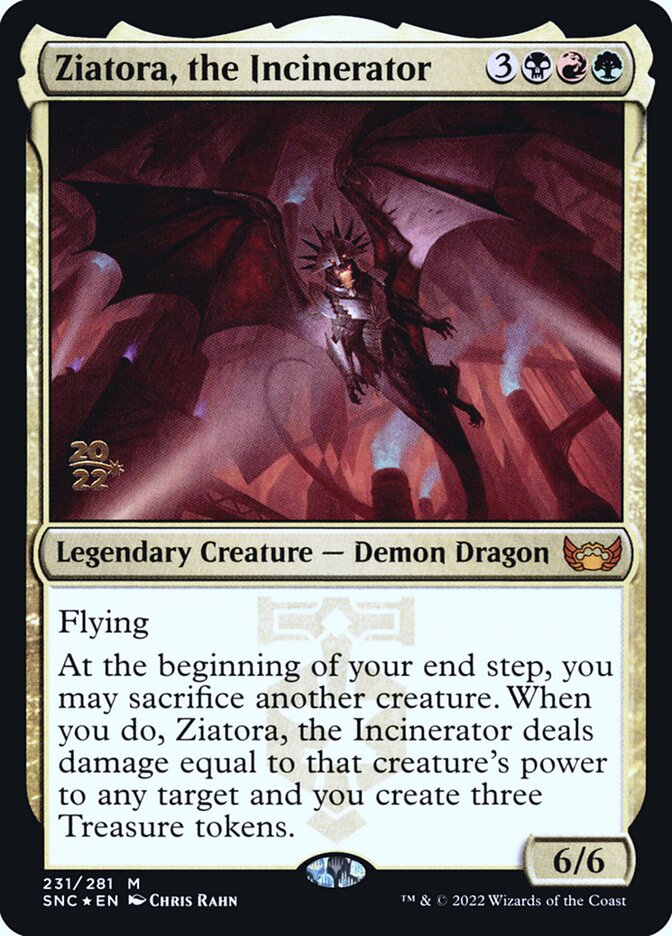 Ziatora, a Incineradora / Ziatora, the Incinerator - Magic: The Gathering - MoxLand
