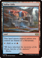 Cascata de Enxofre / Sulfur Falls - Magic: The Gathering - MoxLand