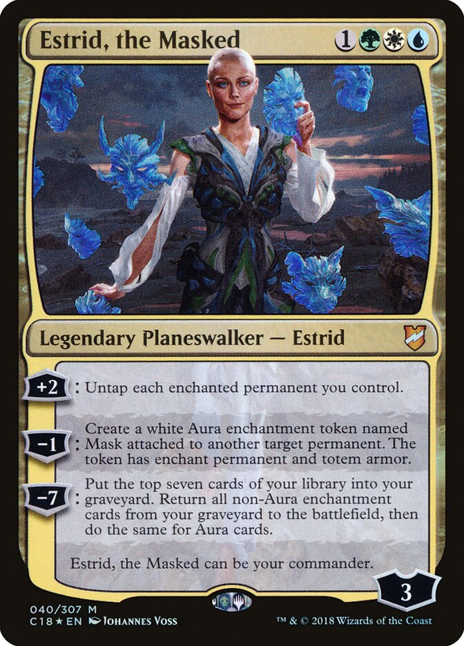 Estrid, a Mascarada / Estrid, the Masked - Magic: The Gathering - MoxLand
