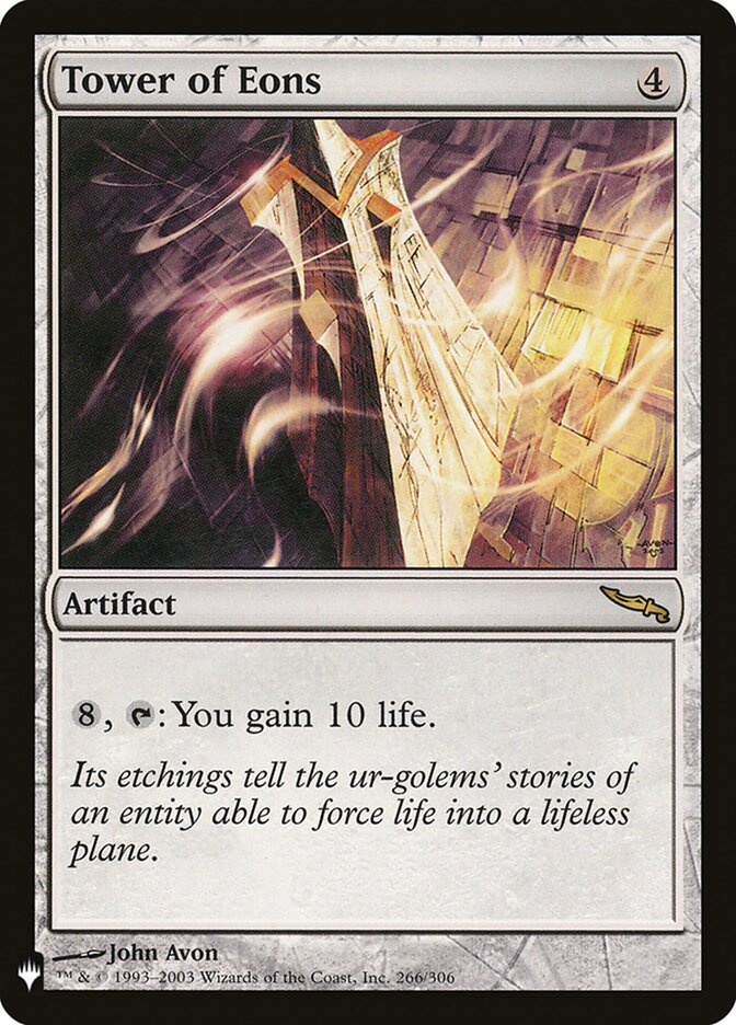 Torre de Eões / Tower of Eons - Magic: The Gathering - MoxLand