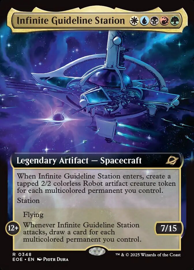 Estação-guia Infinita / Infinite Guideline Station - Magic: The Gathering - MoxLand