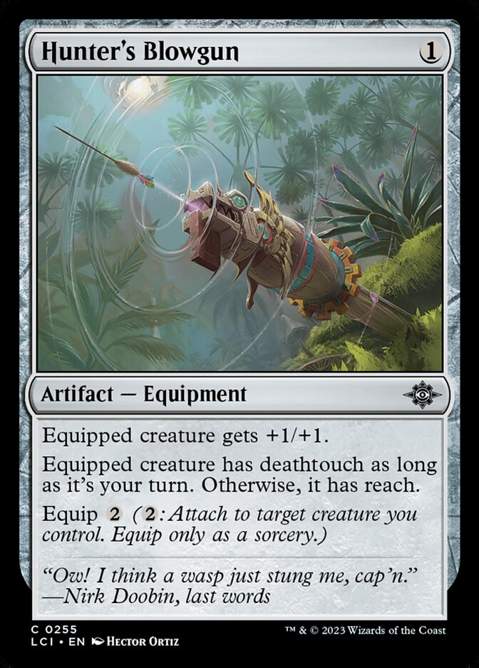 Zarabatana do Caçador / Hunter's Blowgun - Magic: The Gathering - MoxLand