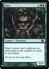 Maro - Magic: The Gathering - MoxLand