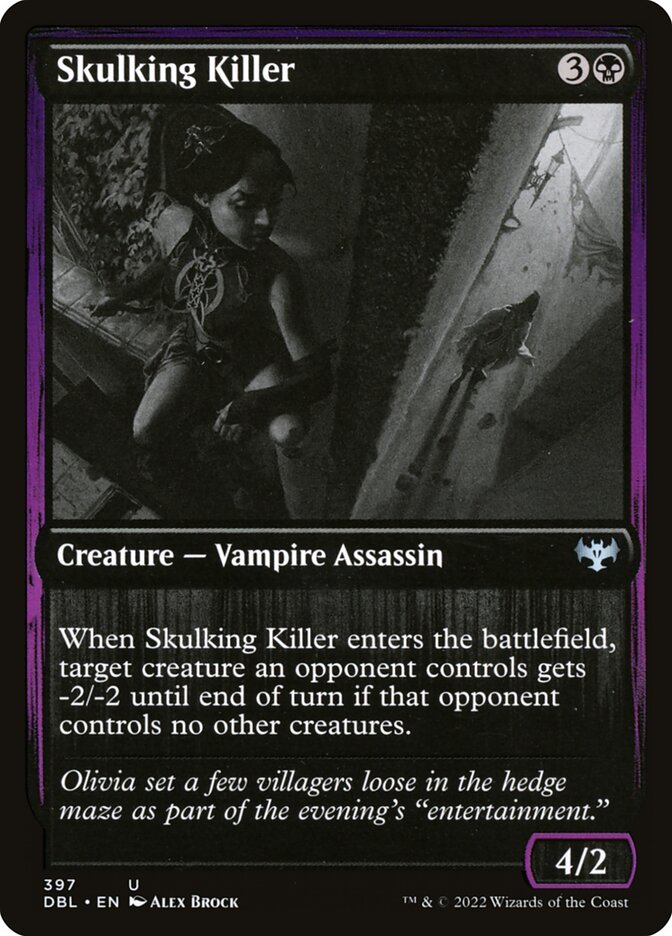 Matadora Furtiva / Skulking Killer - Magic: The Gathering - MoxLand