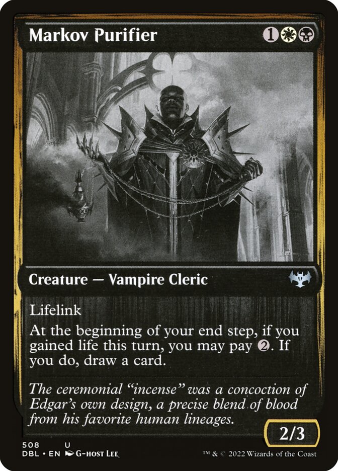 Purificador Markov / Markov Purifier - Magic: The Gathering - MoxLand
