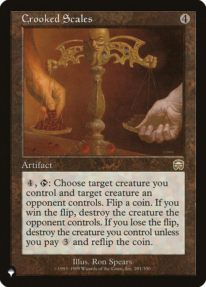 Balança Viciada / Crooked Scales - Magic: The Gathering - MoxLand