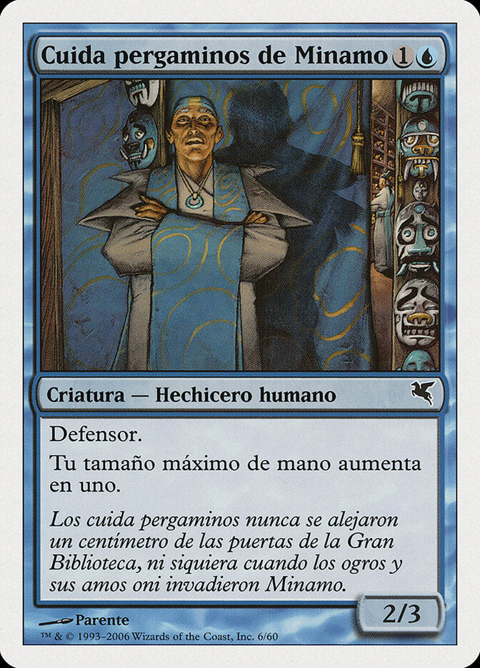 Guarda-Pergaminhos de Minamo / Minamo Scrollkeeper - Magic: The Gathering - MoxLand