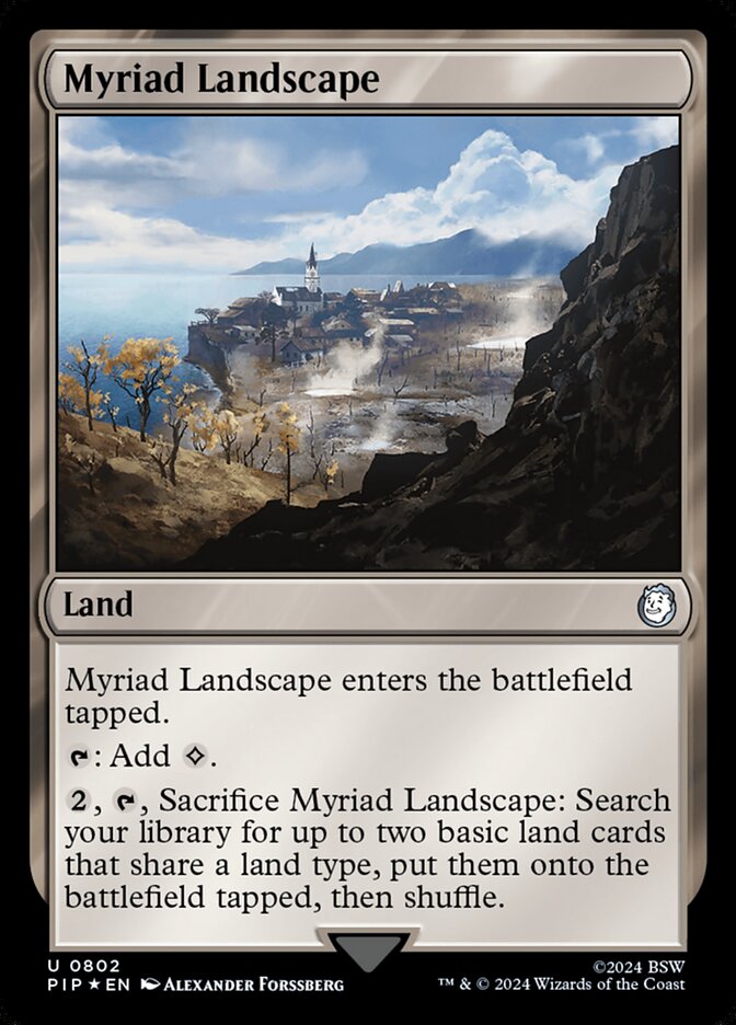 Paisagem Infinita / Myriad Landscape - Magic: The Gathering - MoxLand