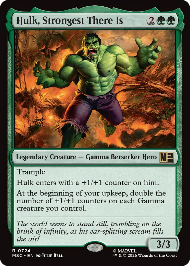 Hulk, Strongest There Is - Magic: The Gathering - MoxLand