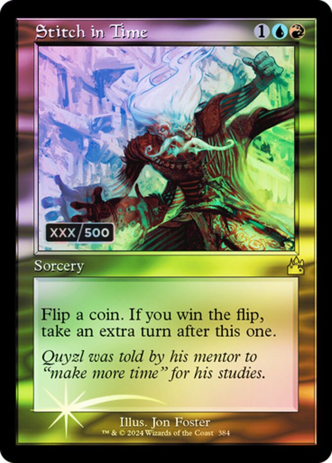 Costurado no Tempo / Stitch in Time - Magic: The Gathering - MoxLand