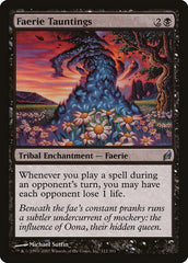 Sarcasmo Feérico / Faerie Tauntings - Magic: The Gathering - MoxLand