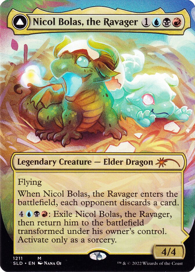 Nicol Bolas, o Devastador / Nicol Bolas, the Ravager - Magic: The Gathering - MoxLand