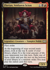 Florian, Herdeiro dos Voldaren / Florian, Voldaren Scion - Magic: The Gathering - MoxLand
