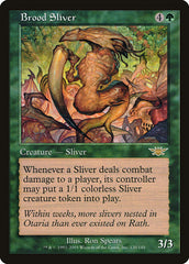 Fractius da Ninhada / Brood Sliver - Magic: The Gathering - MoxLand