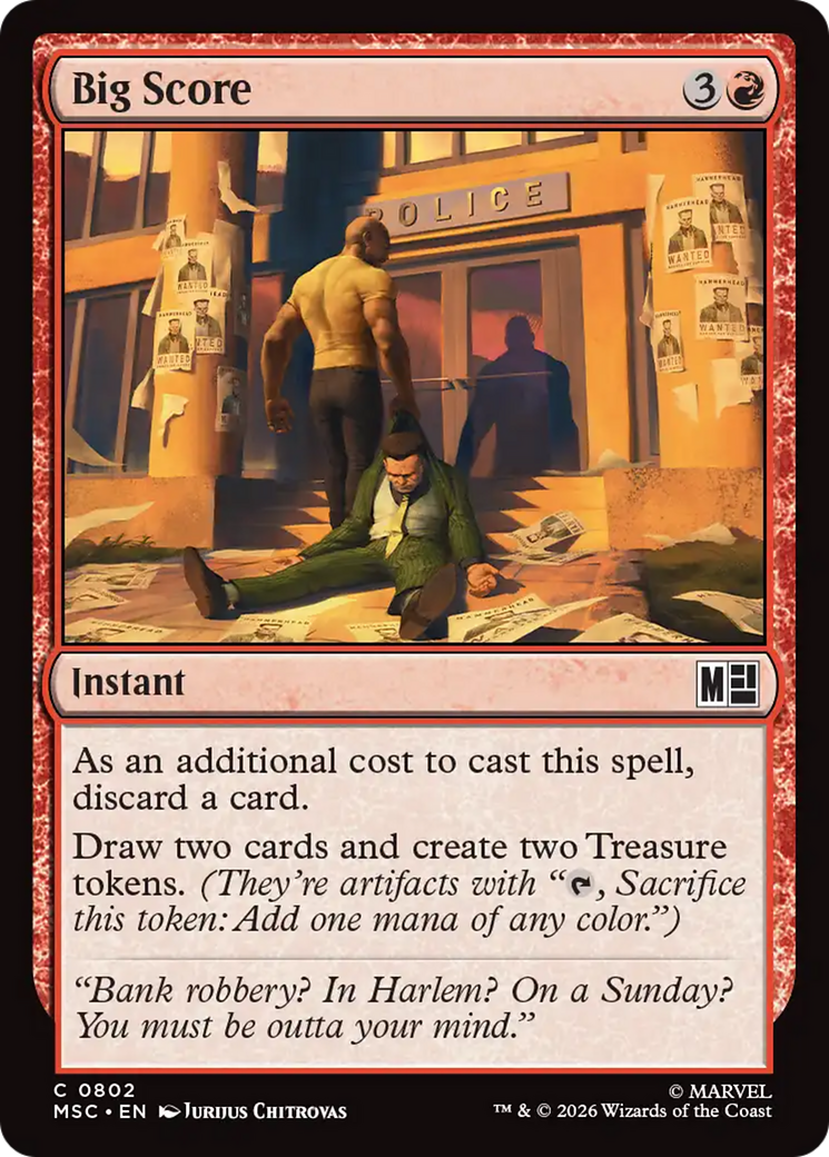 Sorte Grande / Big Score - Magic: The Gathering - MoxLand