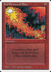 Maldição do Elemental Vermelho / Red Elemental Blast - Magic: The Gathering - MoxLand