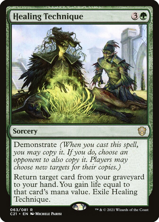 Técnica de Cura / Healing Technique - Magic: The Gathering - MoxLand