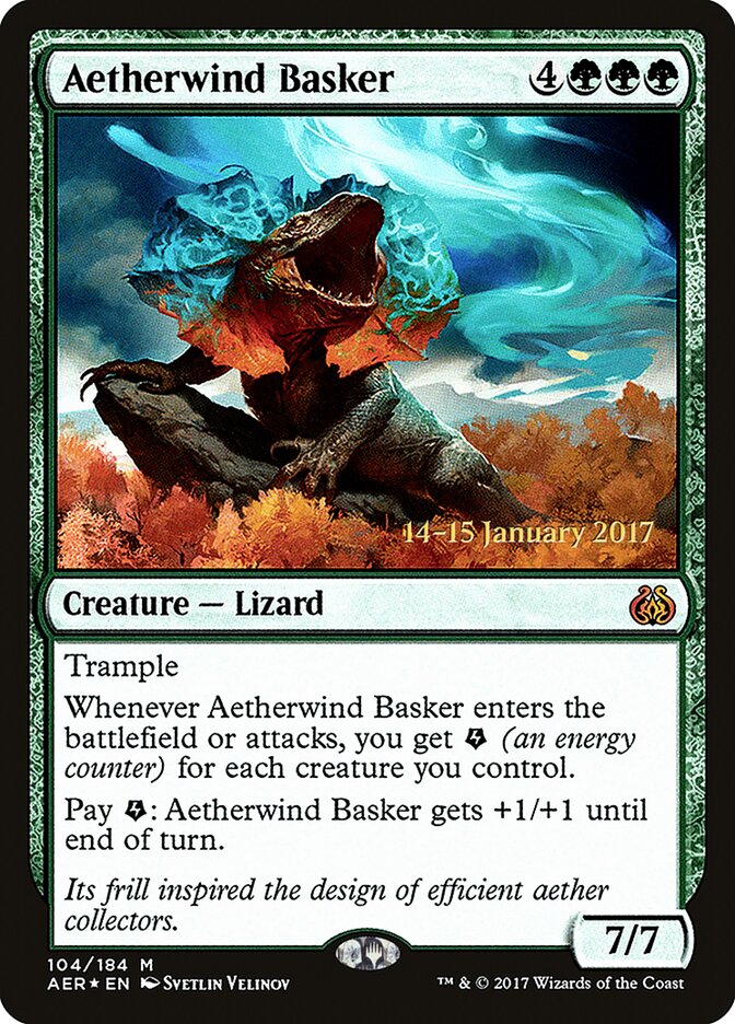 Assimilador de Ventos Etéreos / Aetherwind Basker - Magic: The Gathering - MoxLand