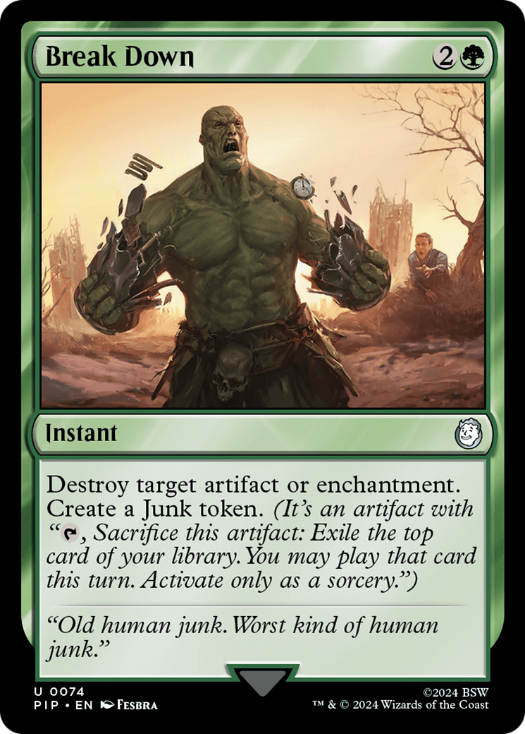 Break Down - Magic: The Gathering - MoxLand