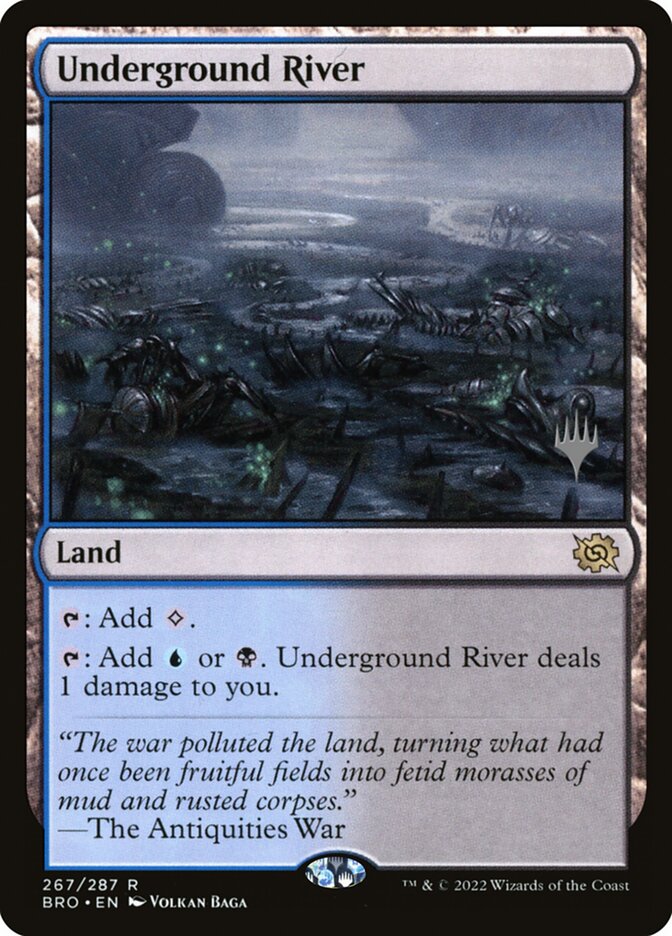 Rio Subterrâneo / Underground River - Magic: The Gathering - MoxLand