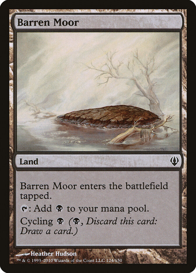 Charneca Estéril / Barren Moor - Magic: The Gathering - MoxLand