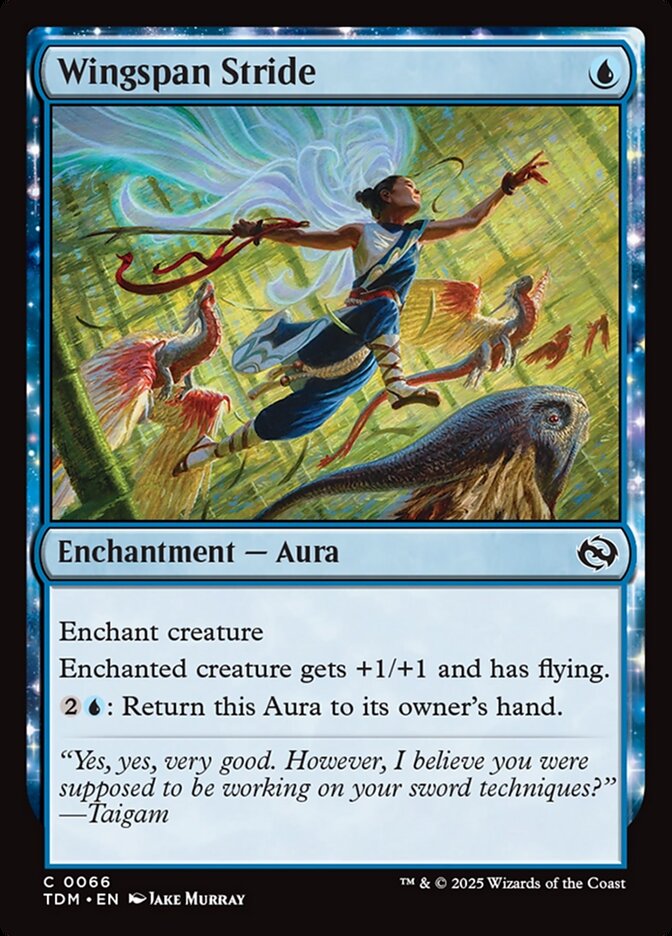Passada de Envergadura / Wingspan Stride - Magic: The Gathering - MoxLand
