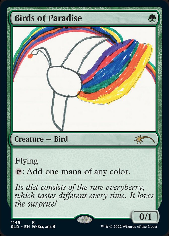 Aves do Paraíso / Birds of Paradise - Magic: The Gathering - MoxLand