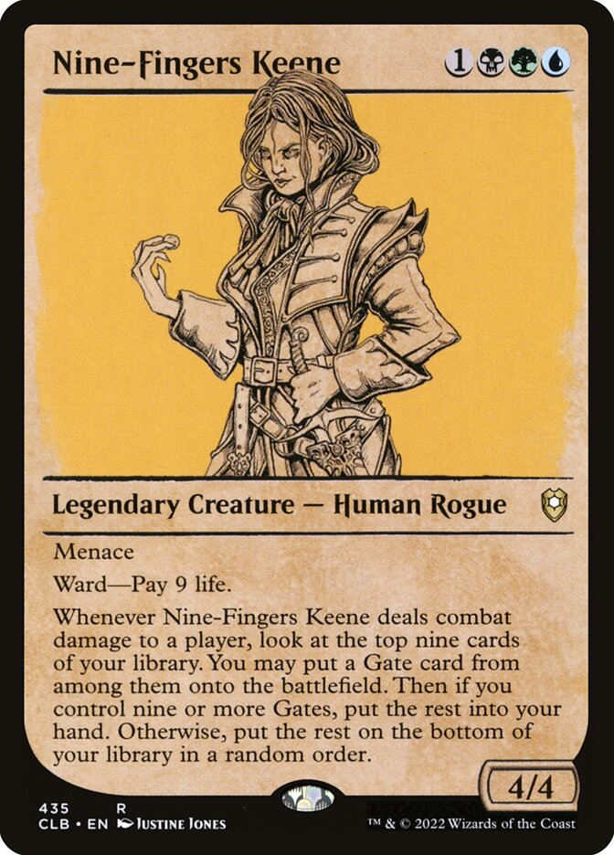 Astele Keene / Nine-Fingers Keene - Magic: The Gathering - MoxLand
