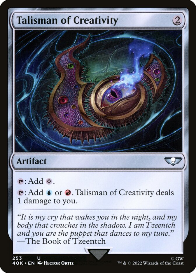 Talismã da Criatividade / Talisman of Creativity - Magic: The Gathering - MoxLand