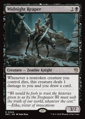 Ceifador da Meia-noite / Midnight Reaper - Magic: The Gathering - MoxLand