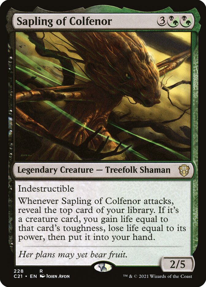 Muda de Colfenor / Sapling of Colfenor - Magic: The Gathering - MoxLand