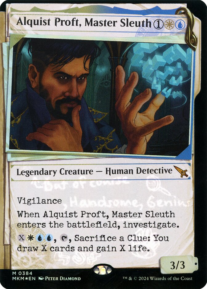 Alquist Proft, Investigador Mestre / Alquist Proft, Master Sleuth - Magic: The Gathering - MoxLand