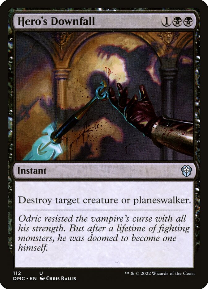 Queda do Herói / Hero's Downfall - Magic: The Gathering - MoxLand